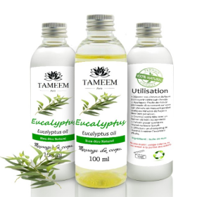 Huile d'Eucalyptus (Eucalyptus Oil) - 100% Naturelle - 100 ml - Tameem Tameem - 1