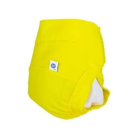 Couche lavable (Jaune Canari) écologique - Taille L (9 - 17 kg) - Hamac Hamac - 1