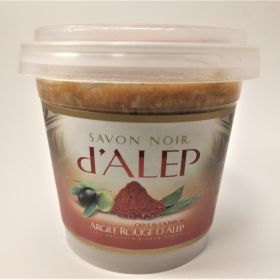 Savon Noir d'Alep - Argile Rouge d'Alep - 100% Naturel & Biodégradable - H&S France