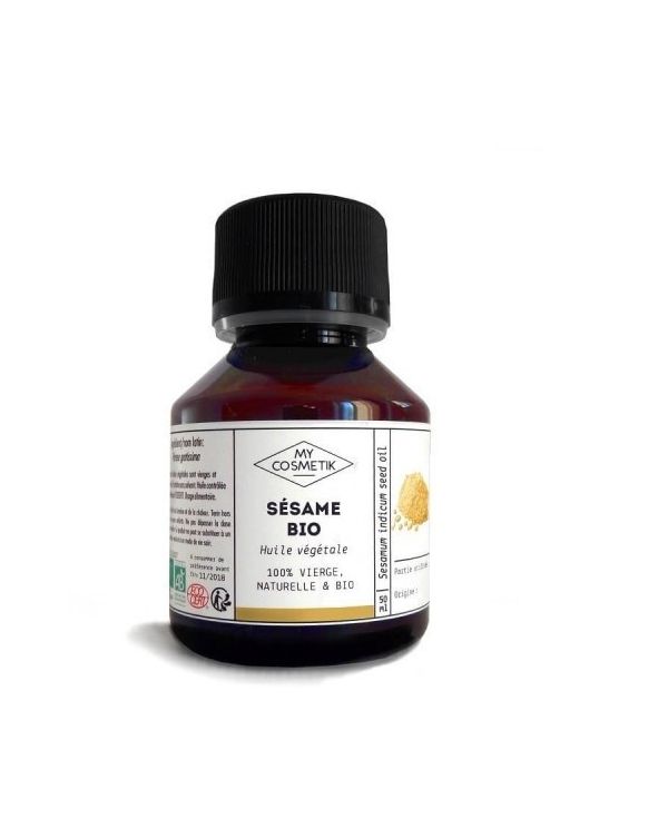 Huile de sésame BIO (AB) 125 ml - MyCosmetik