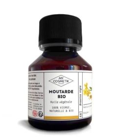 Huile de Moutarde BIO 125 ml - MyCosmetik