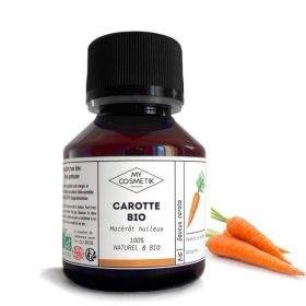 Macérât huileux de Carotte BIO (AB) 125 ml - MyCosmetik