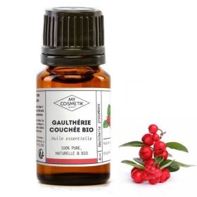 Huile essentielle de Gaulthérie couchée BIO (AB) 10 ml - MyCosmetik