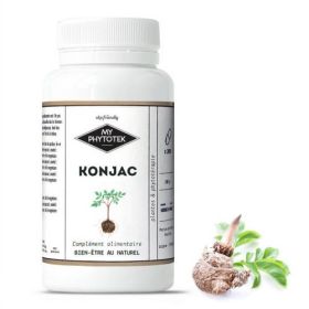 200 Gélules Konjac - 400mg - MyPhytotek