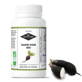 90 Gélules Radis noir BIO - 250mg - MyPhytotek