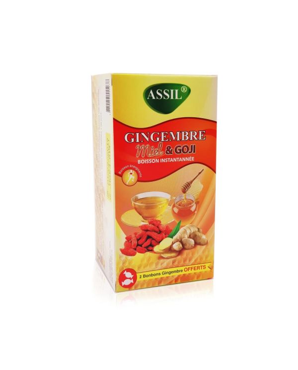 Tisane Gingembre Miel & Goji - 100% Naturelle - ASSIL