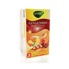 Tisane Gingembre Miel & Dattes - 100% Naturelle - ASSIL