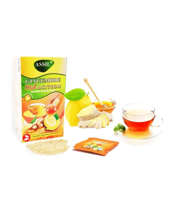 Tisane Gingembre Miel & Citron - 100% Naturelle - ASSIL