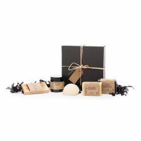 Coffret Homme (Savons, Baume, Porte Savon & Eponge Konjac) - Jolis Baumes