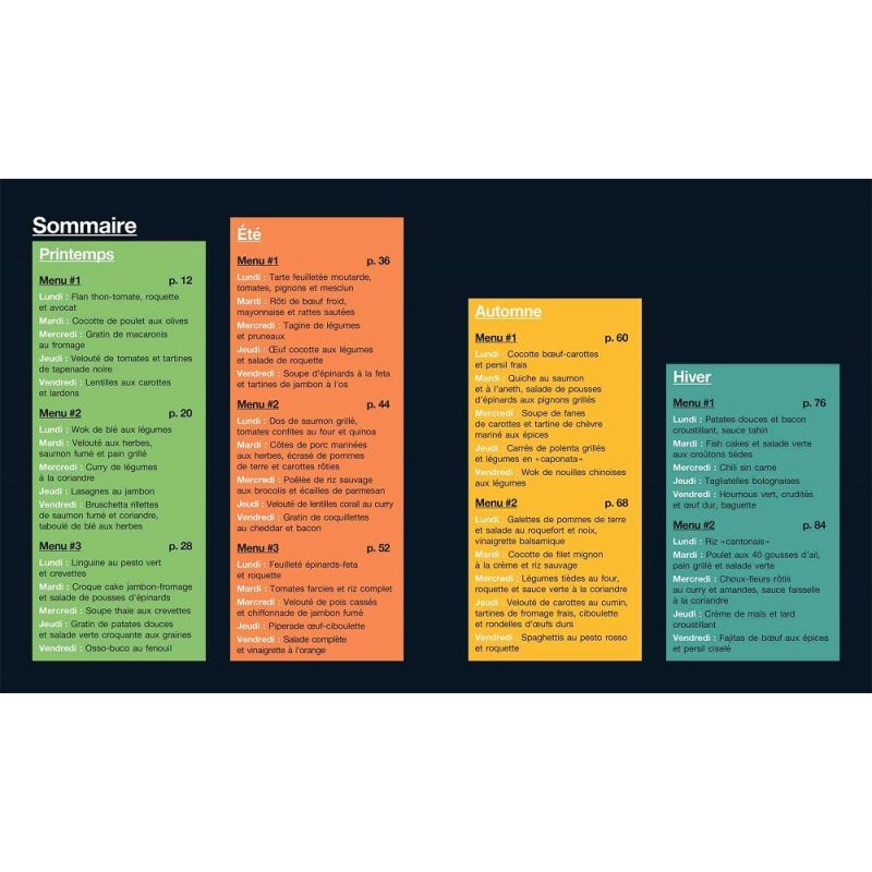 En 2h je cuisine light pour toute la semaine - Spécial débutants - Stéphanie de Turckheim - Hachette Pratique