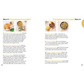 En 2h je cuisine light pour toute la semaine - Spécial débutants - Stéphanie de Turckheim - Hachette Pratique