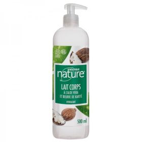 Lait Corps Bio à l'Aloe Vera et Beurre de Karité - 500 ml - Boutique Nature