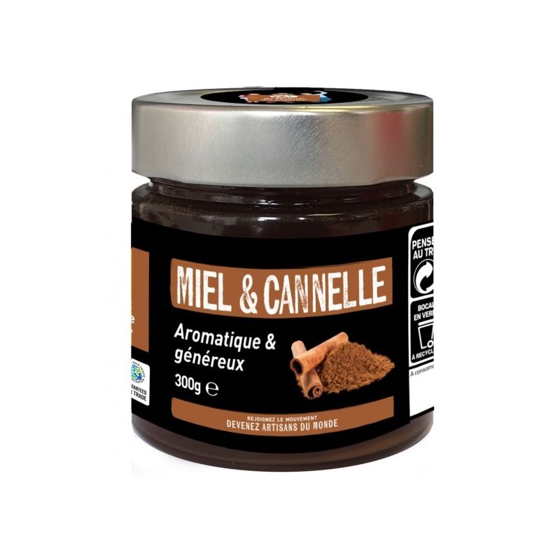 Miel et Cannelle Bio - 300g - Artisans du Monde Artisans du Monde - 1