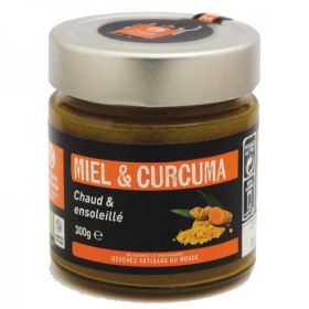 Miel et Curcuma - Bio - 300g - Artisans du monde  - 1