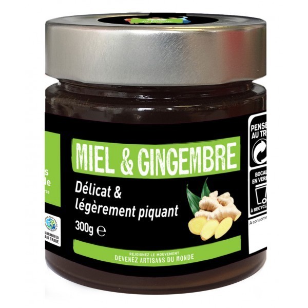 Miel au Gingembre Bio - 300g - Artisans du Monde Artisans du Monde - 2