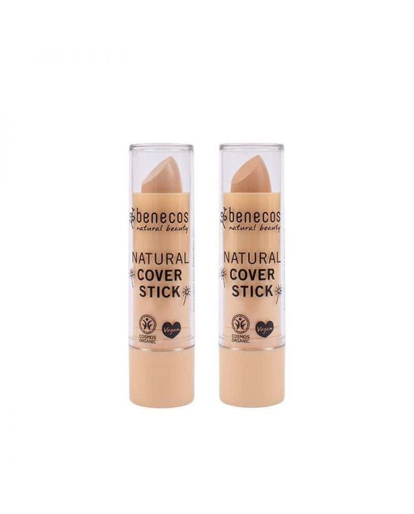 Stick Correcteur de teint Bio (Concealer - Cover Stick) - 4,5 g - Benecos