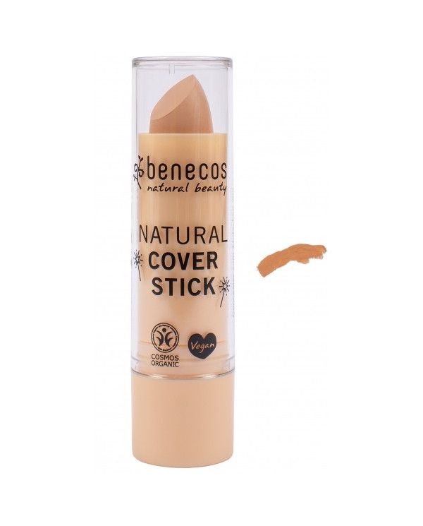 Stick Correcteur de teint Bio (Concealer - Cover Stick) - 4,5 g - Benecos Benecos  - 3