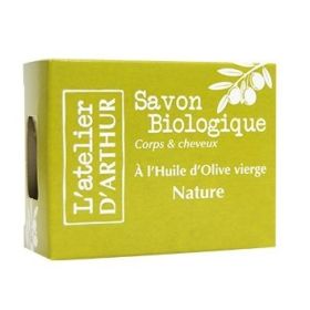 Savon à l'huile d'Olive Bio - Nature - 100g - L'Atelier d'Arthur Atelier d'Arthur - 2