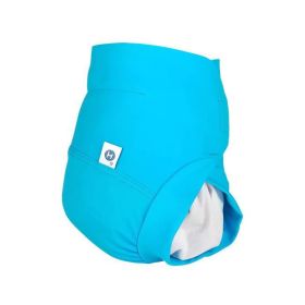 Couche lavable (Bleu Glacier) écologique - Taille L (9 - 17 kg) - Hamac