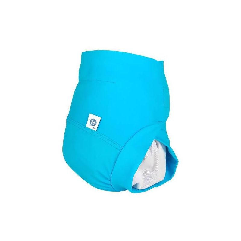 Couche lavable (Bleu Glacier) écologique - Taille L (9 - 17 kg) - Hamac