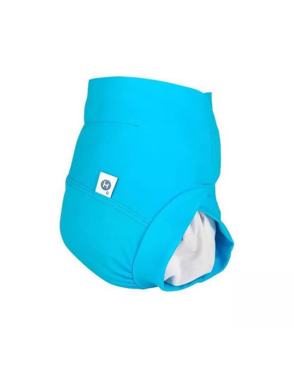 Couche lavable (Bleu Glacier) écologique - Taille L (9 - 17 kg) - Hamac