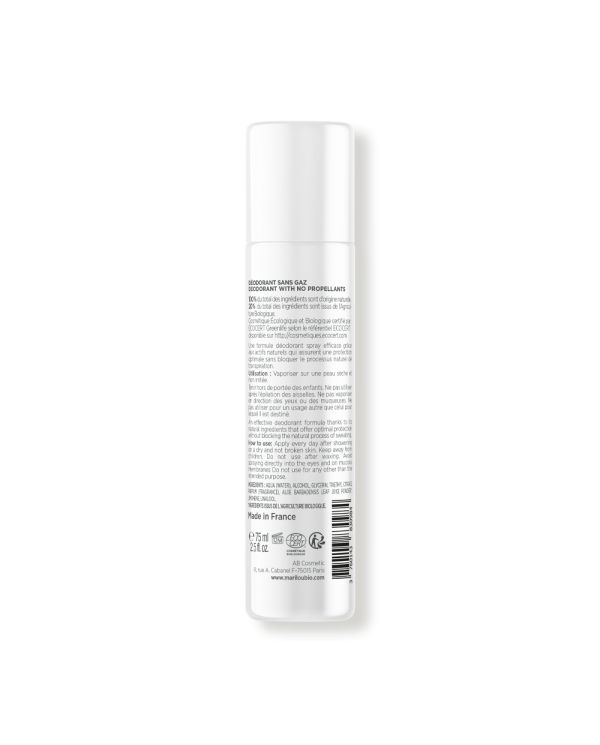 Déodorant Spray Marin Bio - 75 ml - Marilou Bio