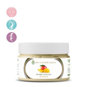 Beurre Végétale de mangue - 100% Naturel - 100g - KB Cosmétique