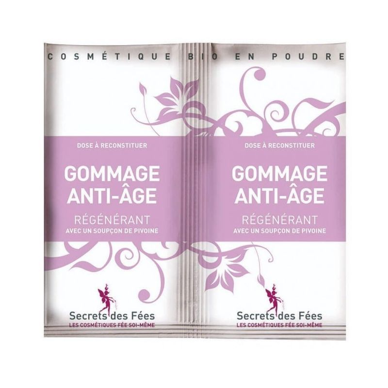 Gommage Anti-Age régénérant à la pivoine Bio (PEEL-OFF) - Sachet 2 doses de 4,5 g - Secrets des Fées Secrets des Fées - 2