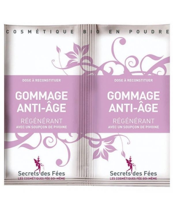 Gommage Anti-Age régénérant à la pivoine Bio (PEEL-OFF) - Sachet 2 doses de 4,5 g - Secrets des Fées Secrets des Fées - 2