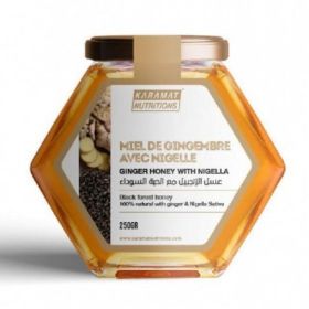 Miel au Gingembre et à la Nigelle - 250g - Karamats Karamats - 1