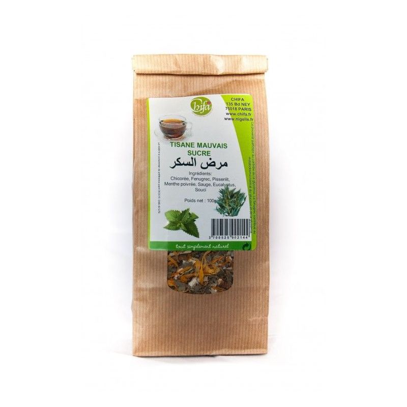 Tisane Mauvaise Sucre 100g - 100% naturelle - Chifa Chifa - 1