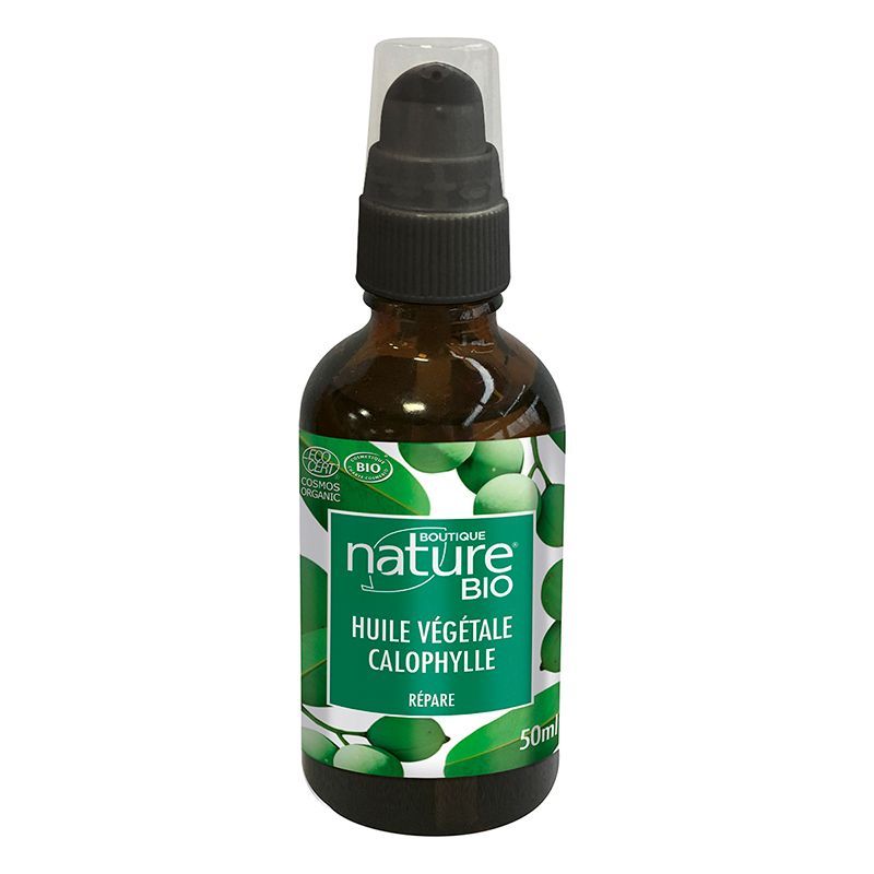 Huile Végétale de Calophylle Bio pour la peau - 50 ml - Boutique Nature