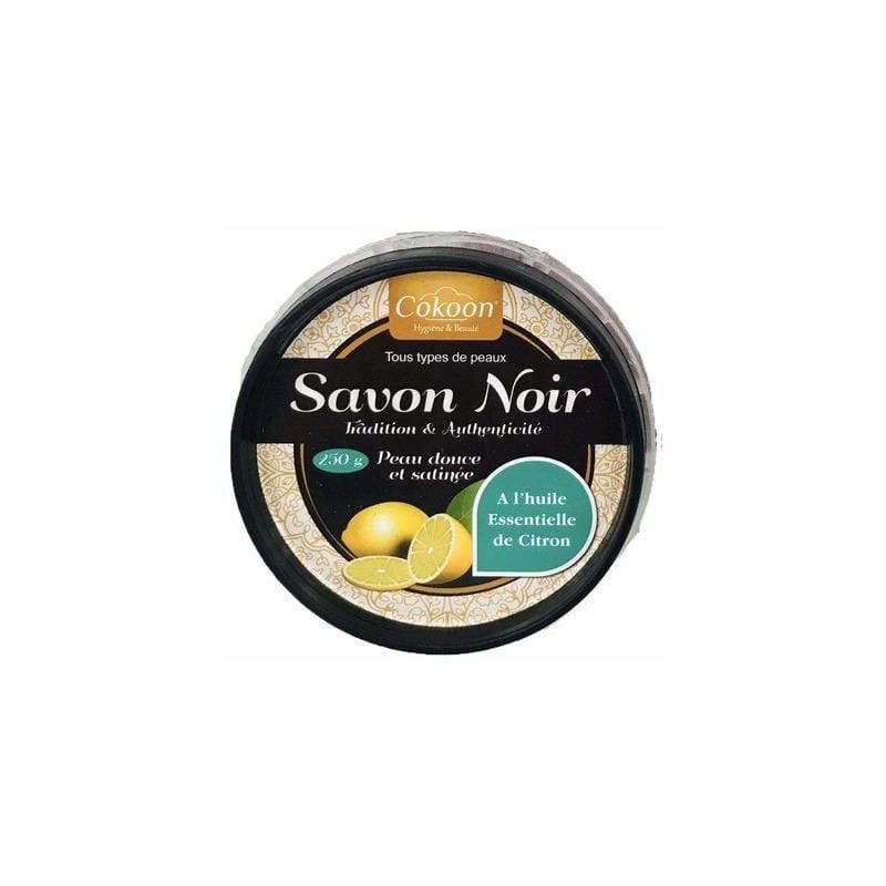 Savon noir à l'Huile de Citron pour visage et corps 250g - Cokoon