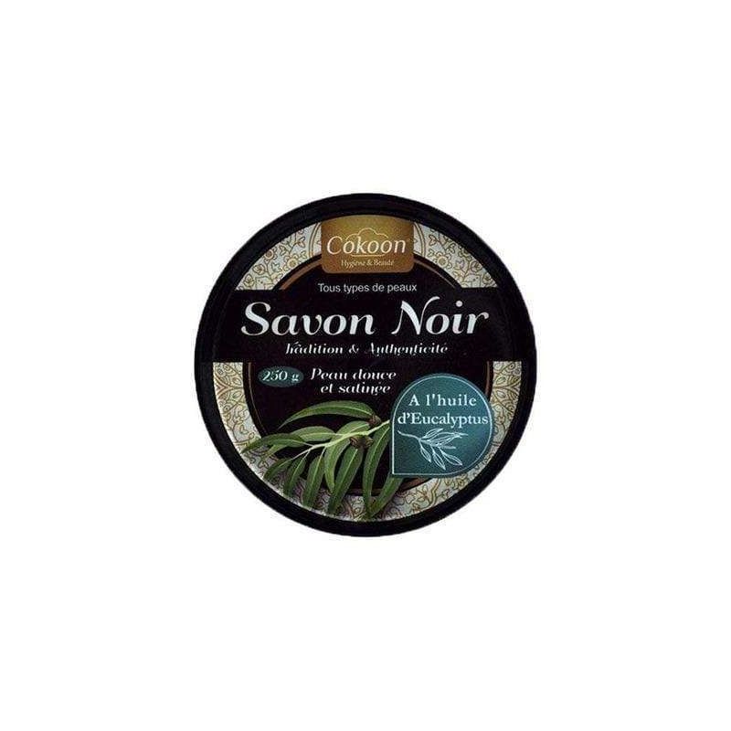 Savon noir à l'Huile d'Eucalyptus pour visage et corps 250g - Cokoon