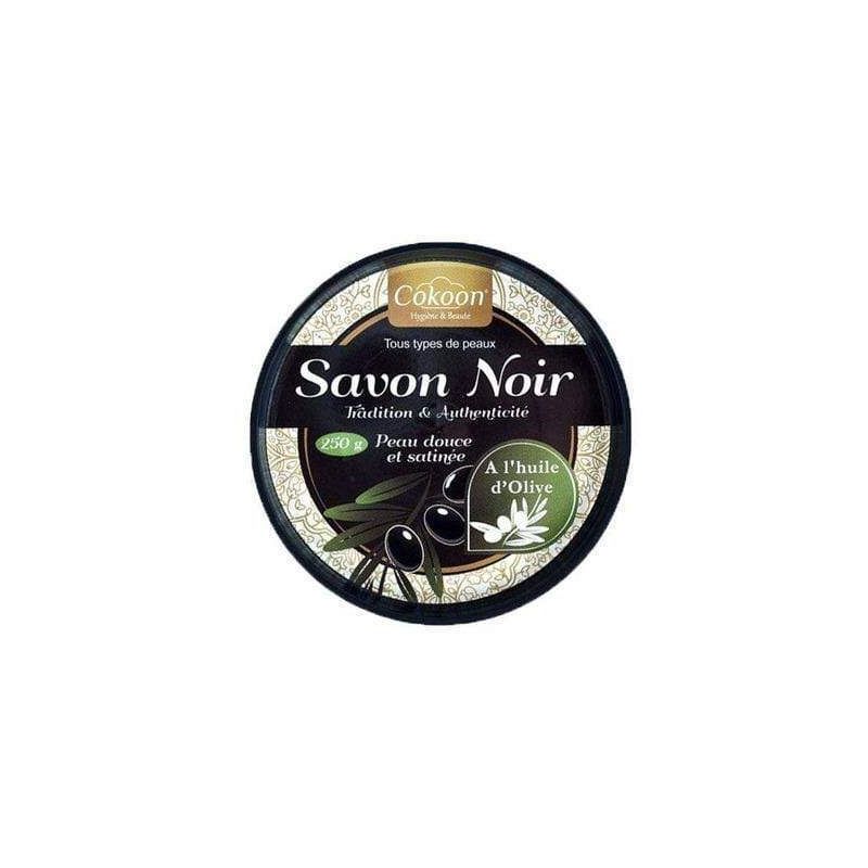 Savon noir à l'Huile d'Olive pour visage et cheveux 250g - Cokoon