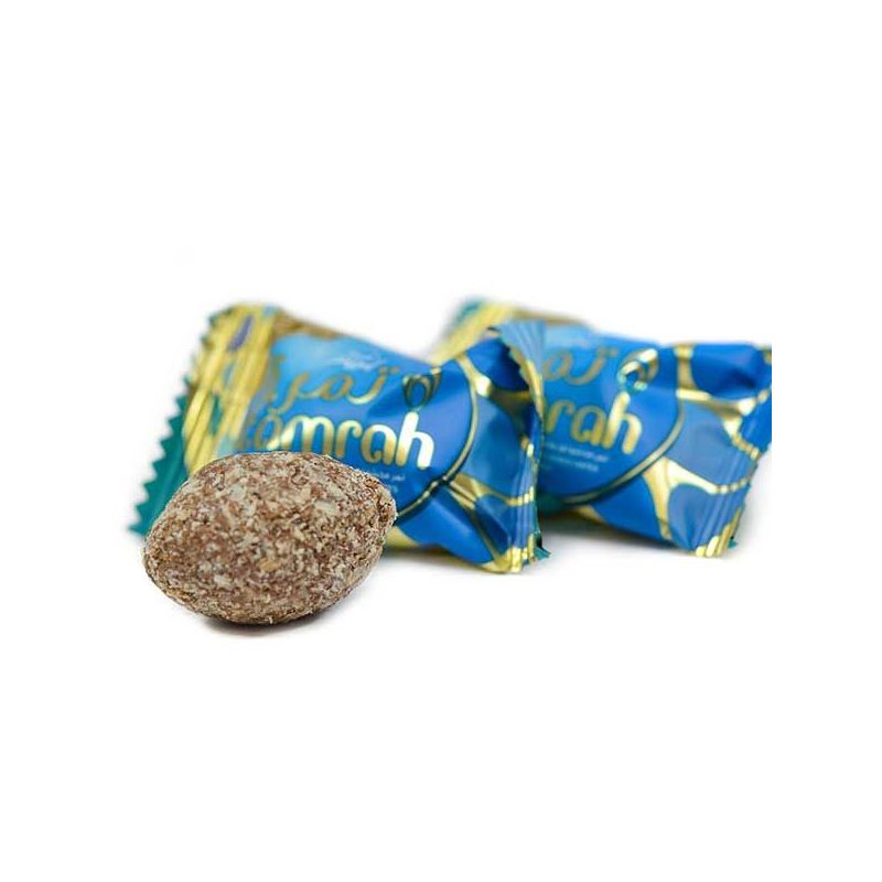 Tamrah Coconut - Dattes aux amandes enrobées de Chocolat au lait et de Noix de Coco