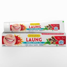 Dentifrice Herbal - Clou de Girofle (Laung) - 100% naturel & Sans fluor - 100g - LooLoo