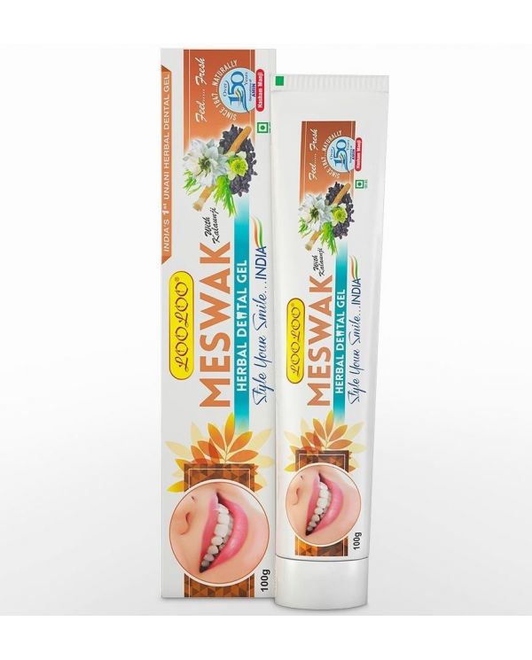 Dentifrice Herbal - Siwak & Nigelle (Habba Sawda) - 100% naturel & Sans fluor - 100g - LooLoo