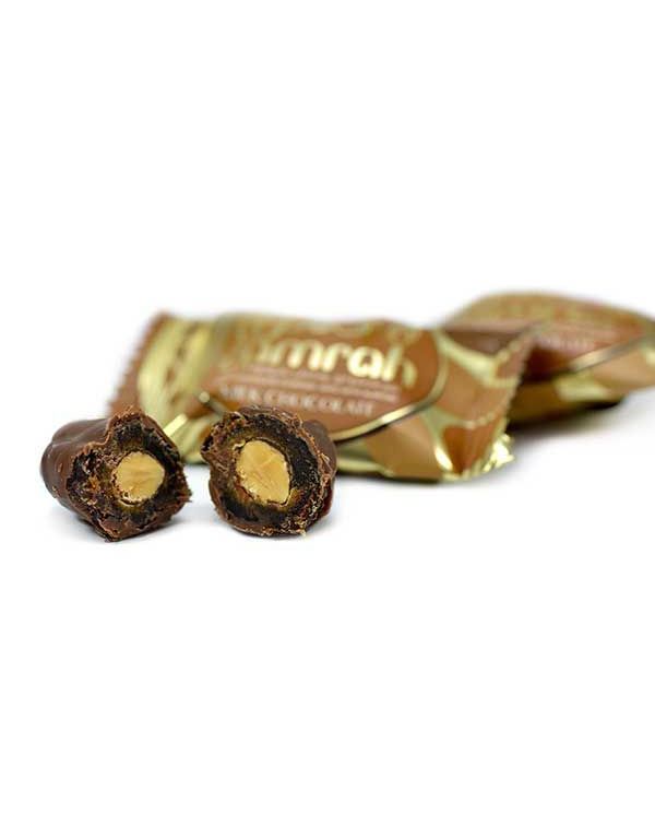 Tamrah Milk Chocolate - Dattes aux amandes enrobées de Chocolat au lait