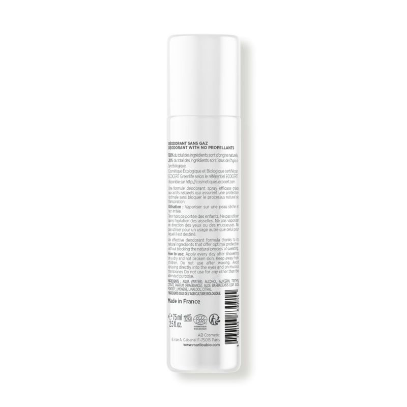 Déodorant Spray au Thé Vert Bio - 75 ml - Marilou Bio