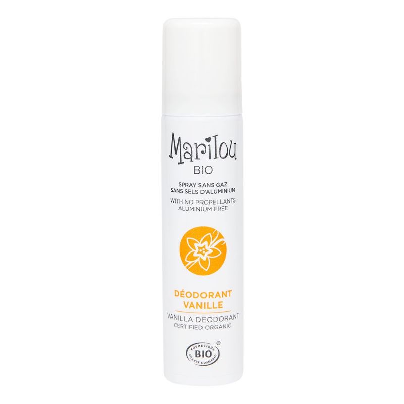 Déodorant Spray Vanille Bio - 75 ml - Marilou Bio