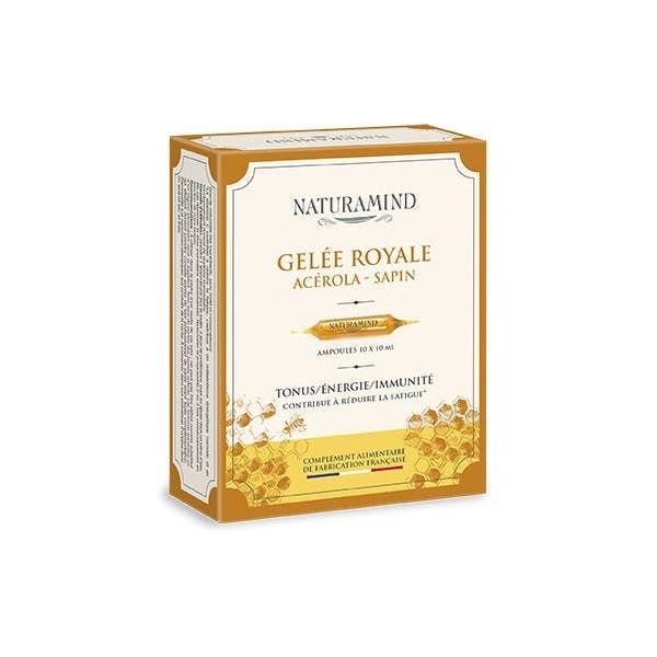 Gelée Royale BIO à l'Acérola et Sapin BIO - Ampoules (Made In France) - Naturamind