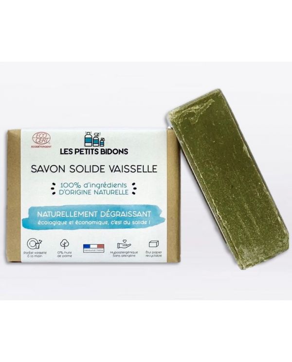 Savon Solide vaisselle écologique et 100% naturel 200g - Les Petits Bidons