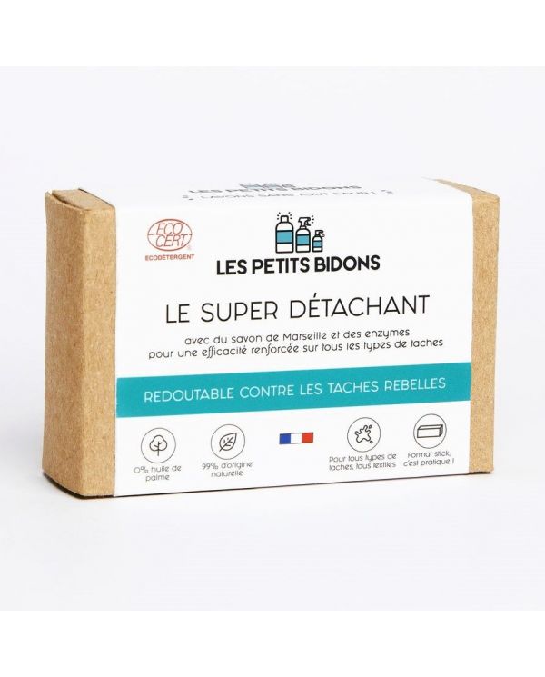 Savon Solide Super Détachant écologique et 100% naturel 100g - Les Petits Bidons