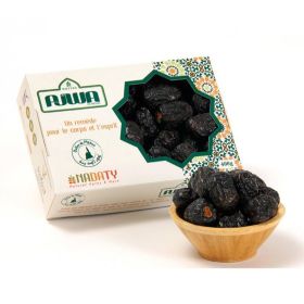 Dattes Ajwa de Médine Qualité Premium (Ajwa Al-Madinah) - 400g - Nadaty