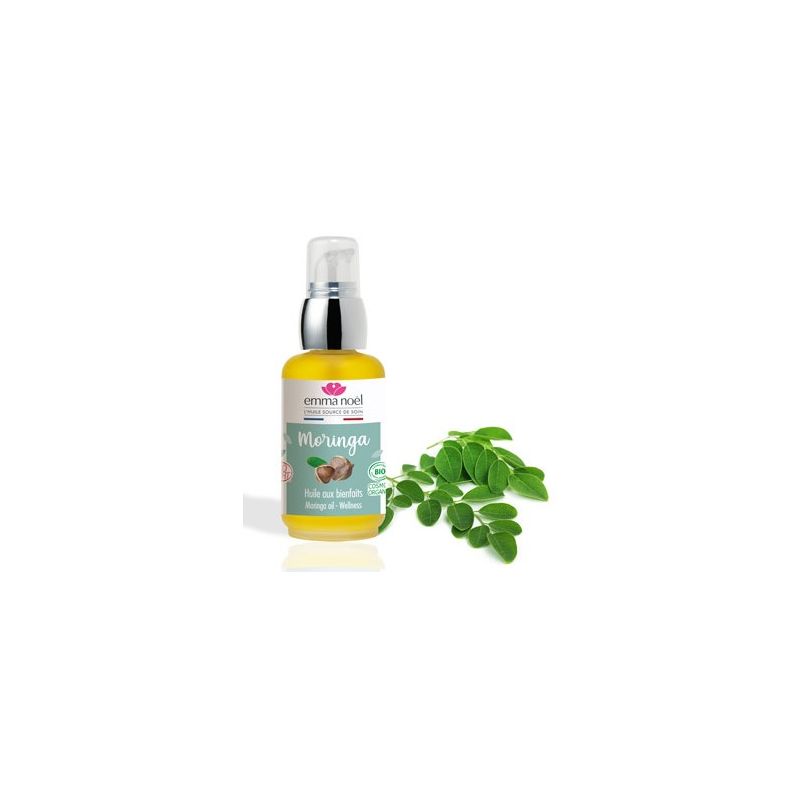 Huile de Moringa Bio Corps et Cheveux - 50ml - Emma Nöel