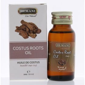 Huile de Costus Indien (Marin) de 30 ml - 100% Naturelle - Hemani