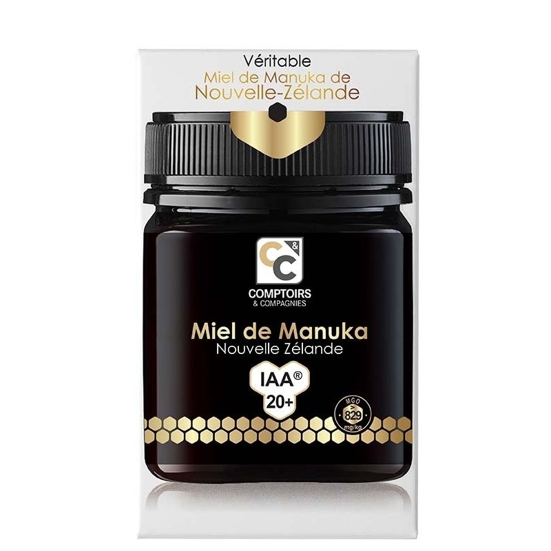 Miel de Manuka (UMF) IAA 20+ - 250g - Comptoirs et Compagnies