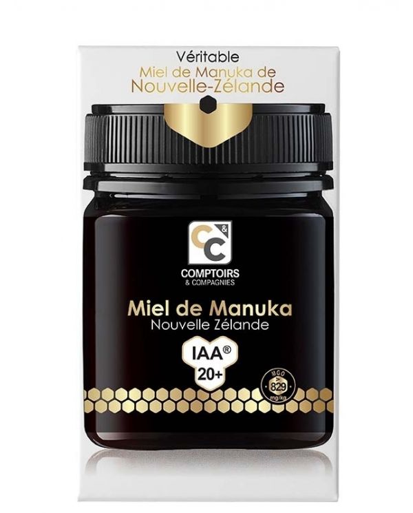 Miel de Manuka (UMF) IAA 20+ - 250g - Comptoirs et Compagnies