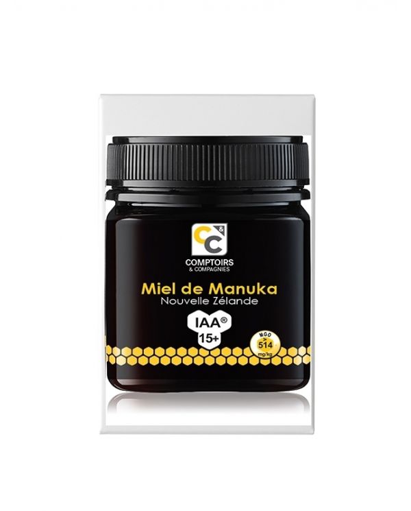 Miel de Manuka (UMF) IAA 15+ - 250g - Comptoirs et Compagnies